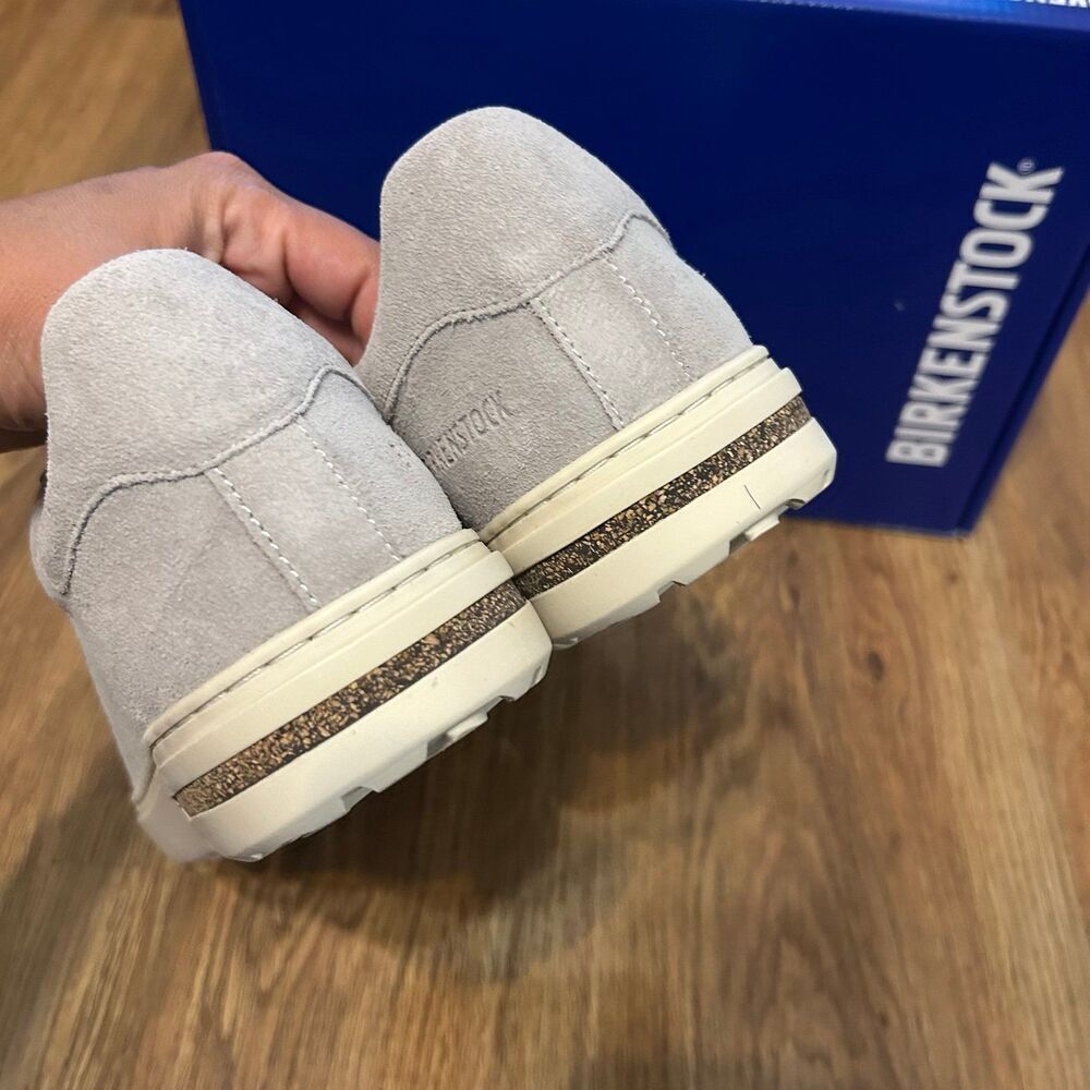 BIRKENSTOCK Ben low stone coin suede lace up shoes sneakers women’s eur 39 new - Picture 7 of 9